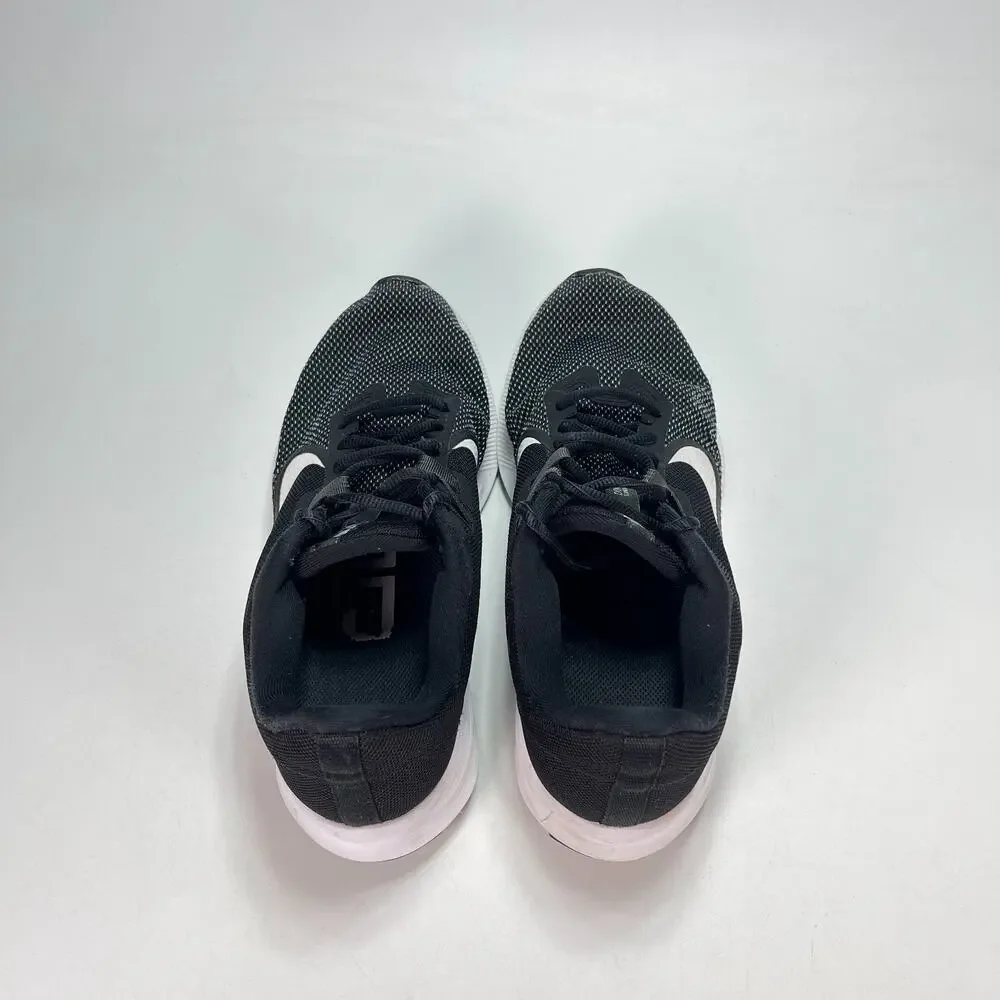 Nike Downshifter 9 Black White Athletic Running Shoes AQ7481-002 Men's Size 9